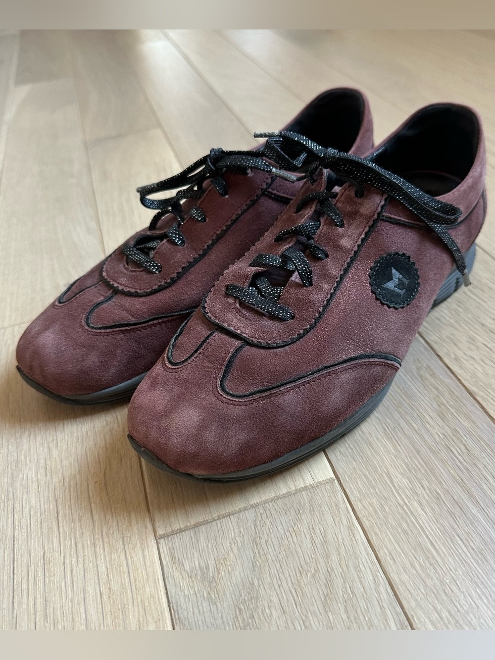 MEPHISTO Yael Oxford Suede Sneakers